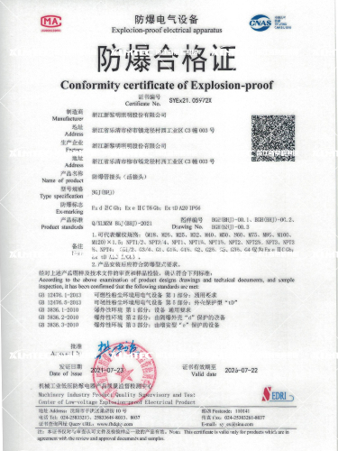 防爆管接头(活接头)